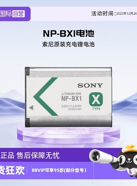 【自营】索尼（SONY）NP-BX1 黑卡相机充电电池充电器锂电池套件