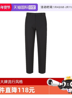 【自营】AX阿玛尼 男士条纹直筒休闲裤长裤 3RZP22 ZN1AZ印花格子