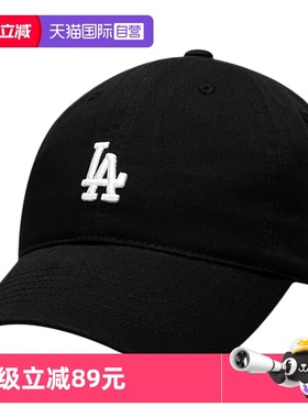 【自营】MLB帽子男帽女帽黑色LA棒球帽户外遮阳帽鸭舌帽3ACP7701N