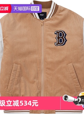 【自营】MLB棒球服男女上衣空军夹克休闲运动服保暖外套3AJPB0324