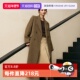 毛呢外套 ELLE绵羊毛廓形双面呢大衣女25冬款 自营 秘境私语