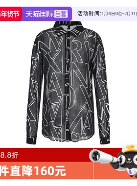 【自营】阿玛尼 ARMANI EXCHANGE 女士长袖衬衫 6LYC33 YN3FZ通勤