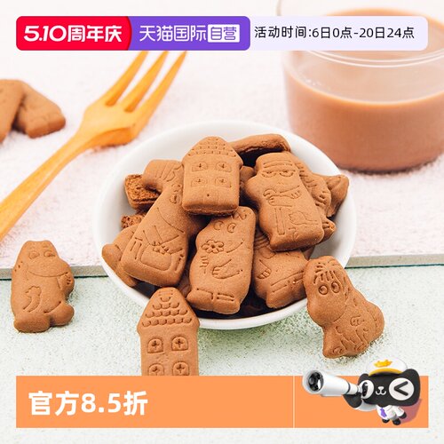 日本进口北陆制果姆明饼干
