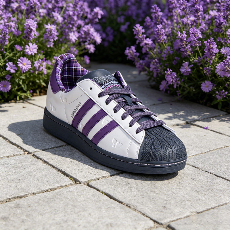 【自营】adidas阿迪达斯中性休闲舒适运动三叶草贝壳头板鞋KH8023