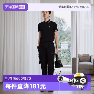 男士 Klein夏季 新款 CK百搭气质翻领潮男POLO衫 短袖 自营 Calvin
