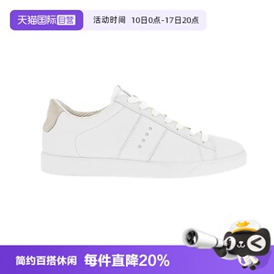 【自营】Ecco爱步女鞋简约板鞋圆头休闲鞋运动平底学生牛皮212803