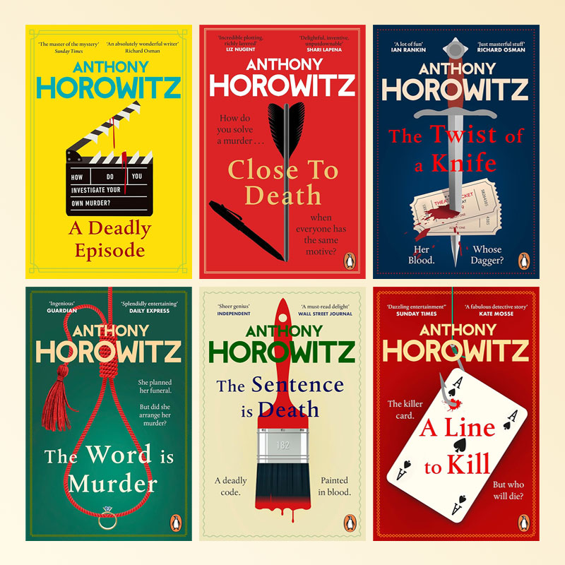 【自营】安东尼&middot;霍洛维茨 推理小说9本 Anthony Horowitz 英文原版 喜鹊谋杀案 猫头鹰谋杀案 致命插曲