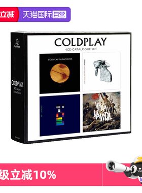 【自营】Coldplay 酷玩乐队专辑 CATALOGUE SET 4CD摇滚音乐唱片