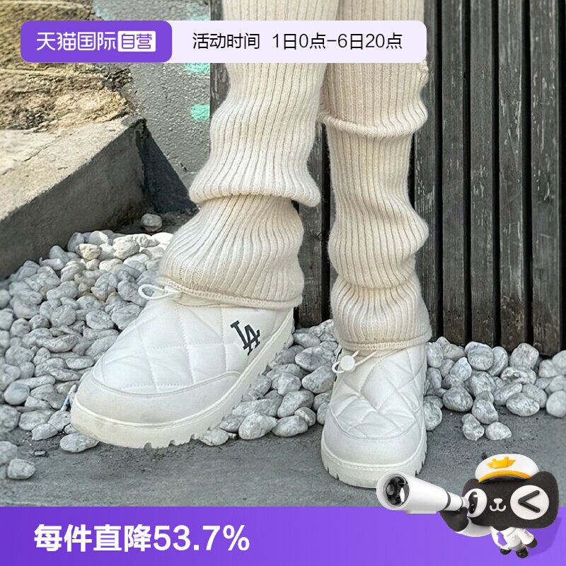 【自营】女鞋保暖时尚厚底雪地靴百搭棉鞋短靴冬季新大童鞋WBQWL