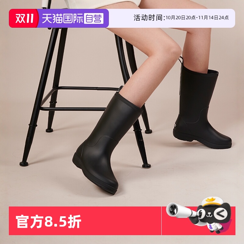 CreatureHabits高筒女防滑雨鞋