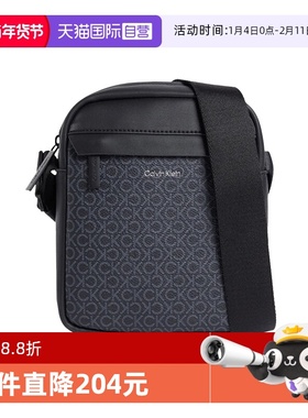 【自营】Calvin Klein/凯文克莱ck 男士单肩斜挎包 LV04D3089G