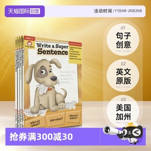 Write Creative 自营 Moor 美国加州 Writing Story 句子创意 Sentence How Paragraph Evan 英文原版 Super