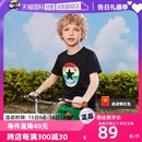 新款 Converse匡威儿童2024夏季 T恤吸汗透气上衣 自营 男童短袖