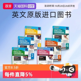 English 自营 Learning 新加坡教辅 进口图书 12岁 Grammar SAP 学习系列小学语法6册练习册 6年级 Workbook 英文原版