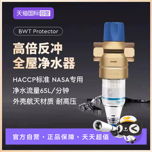 【自营】德国BWT倍世进口全屋反冲洗前置过滤器净水器Avanti