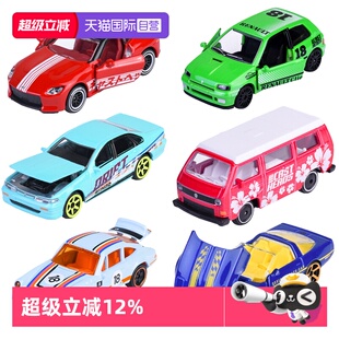 【自营】美捷轮majorette合金小车收藏车模沃尔沃奔驰福特宝马
