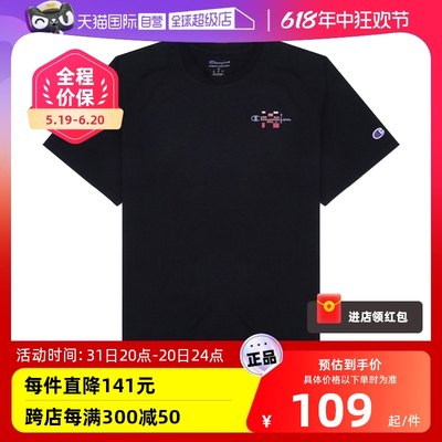 CHAMPION大“C”logo印花短袖T恤