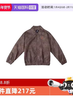 【自营】Converse匡威男女皮棉服运动休闲保暖夹克外套UCJ413-GC5