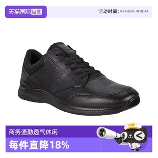 舒适透气休闲皮鞋 秋冬商务通勤鞋 ECCO爱步男鞋 欧文511734 自营