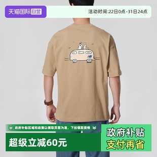 自营 运动休闲宽松T恤NEE26181 New 男女装 Balance圆领短袖