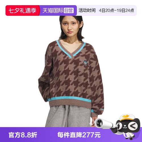 【自营】adidas阿迪三叶草女子HTTH SWEATER毛衣运动套头衫KC2688