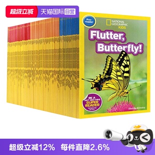 【自营】美国国家地理套装 英文原版 National Geographic Kids Readers Pre/Level 1/2/3进口图书 科普百科读物 分级阅读全彩版