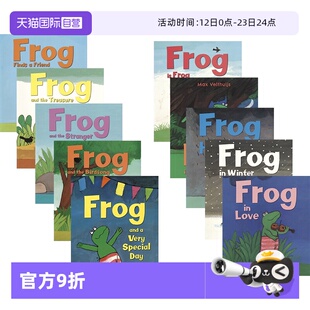 【自营】The Frog 青蛙弗洛格的成长故事10册 Frog is Frog 睡前故事亲子共读绘本 情商管理逆商培养 Finds a Friend 儿童英文原版