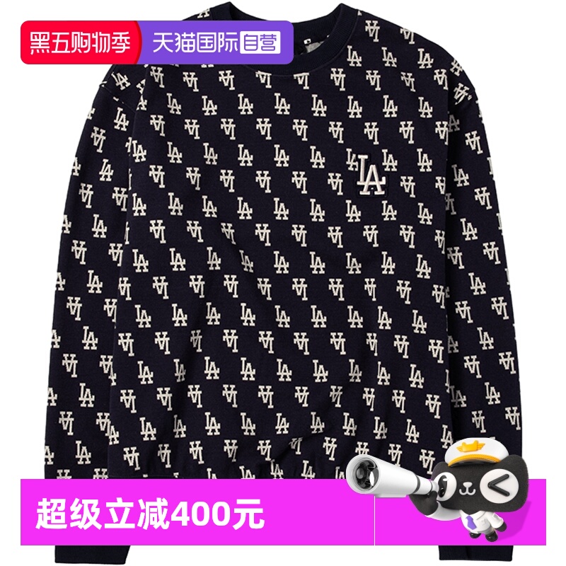 MLB套头衫情侣款时尚休闲运动服