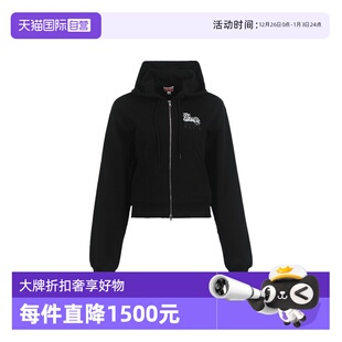 宽松休闲百搭女士印花设计拉链卫衣外套 KENZO25年新款 自营