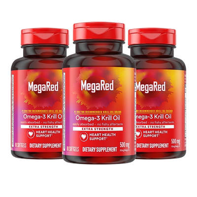 Megared磷脂型Omega-3南极磷虾油