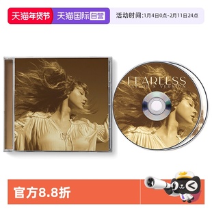 【自营】欧版 泰勒斯威夫特 Taylor Swift Fearless 2CD 重录版