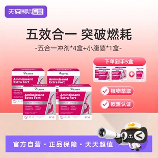 【自营】法国Vitavea维美利莱五合一冲剂植物维C数字管理20包*4盒