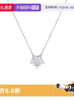 莲花项链女简约百搭高级感锁骨链