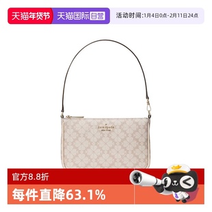 【自营】kate spade NEW YORK女包麻将包老花百搭便携腋下包