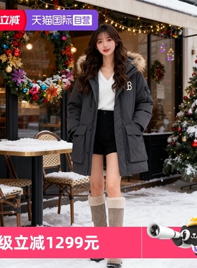 【自营】MLB羽绒服新款男女简约运动服户外休闲复古外套3ADJB0656