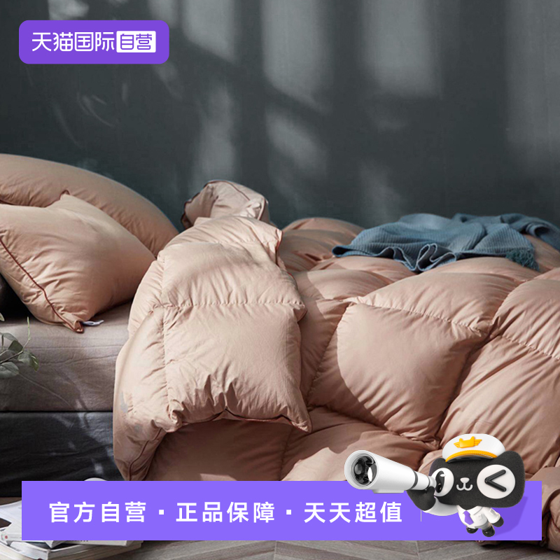 斯诺曼保暖90白鸭绒羽绒被