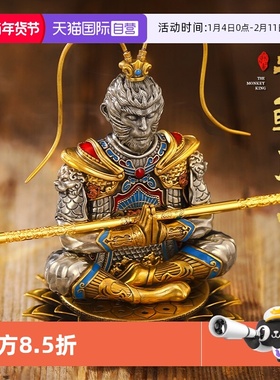 【自营】zippo打火机潮玩斗战胜佛官方防风磁吸可拆卸摆件DYJ1