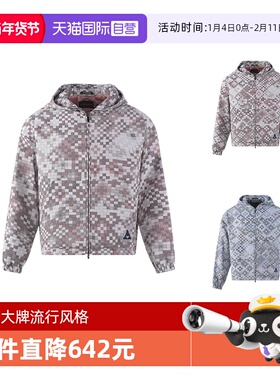 【自营】EA阿玛尼 男士宽松版连帽休闲夹克外套 H31R07 C1033长袖