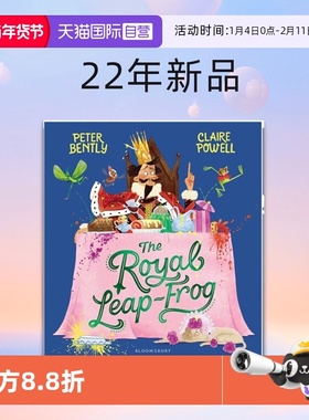 【自营】现货 英文原版 The Royal Leap-Frog 皇家青蛙  3岁以上 儿童动物故事图画书 Peter Bently 22年新品