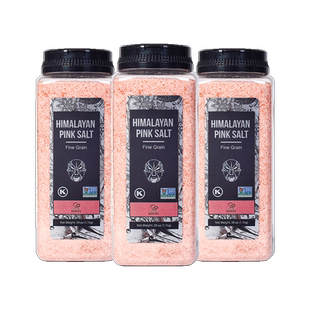 【自营】SOEOS喜马拉雅进口玫瑰细盐无加碘粉盐天然无添加家用盐