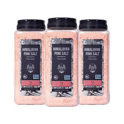 【自营】SOEOS喜马拉雅进口玫瑰细盐无加碘粉盐天然无添加家用盐