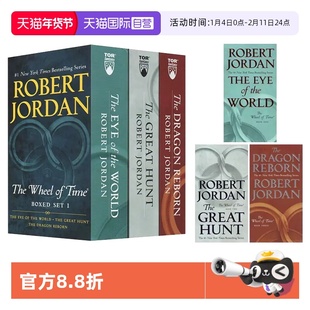 【自营】英文原版 The Wheel of Time Premium Boxed Set I 时光之轮 卷1-3 传奇奇幻著作 文学经典 罗伯特 乔丹 Robert Jordan