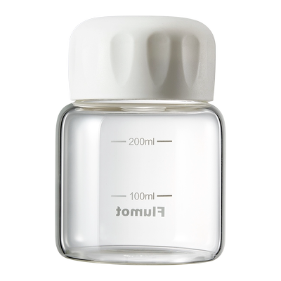 德国胖胖玻璃杯豆浆牛奶小巧便携