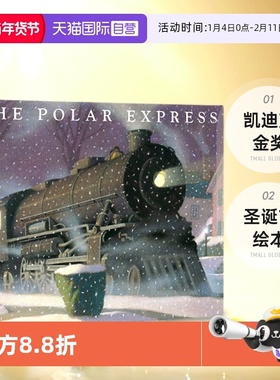 【自营】英文原版 The Polar Express 极地特快 Chris Van Allsburg 凯迪克金奖 圣诞节绘本 儿童冒险童话故事书