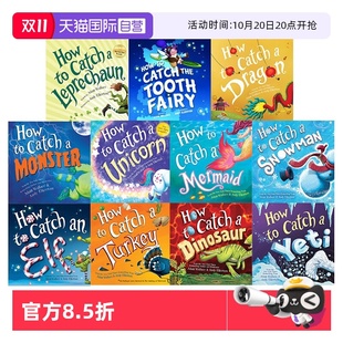 Mermaid 自营 Catch Snowman 捉美人鱼雪人精灵怪物独角兽 How 科学小组出击 英文原版 科普绘本图画书 Dinosaur Leprechaun