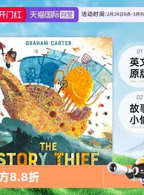 【自营】英文原版 The Story Thief 故事小偷 儿童启蒙图画书 英国安徒生出版社 Gideon Sterer