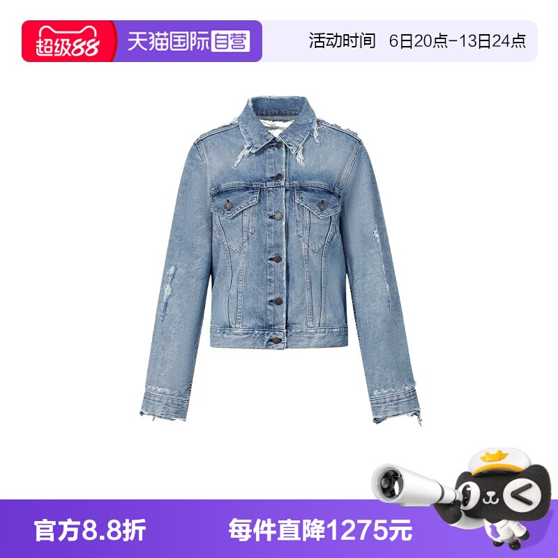 AcneStudios做旧牛仔外套图片