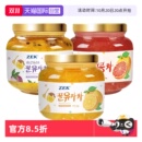 冲饮果味茶 韩国进口ZEK百香果红西柚蜂蜜柚子茶1KG罐装 自营