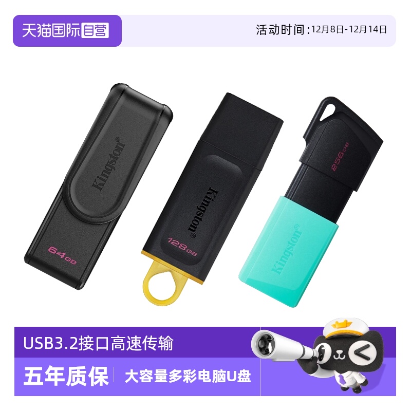 Kingston商务办公高速学生u盘