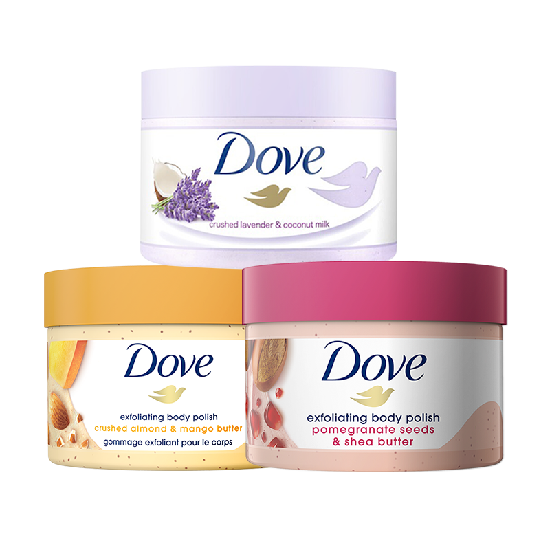 多芬红石榴籽乳木果冰淇淋磨砂膏